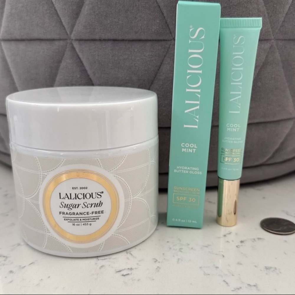 Lalicious Sugar Scrub & Hydrating Butter Gloss